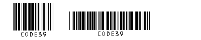 Barcode EAN, Code 39, Code 128, PDF 417, Datamatrix, Maxicode, Aztec