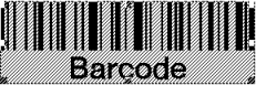Barcode EAN, Code 39, Code 128, PDF 417,
Datamatrix, Maxicode, Aztec