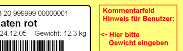 Kommentarfeld