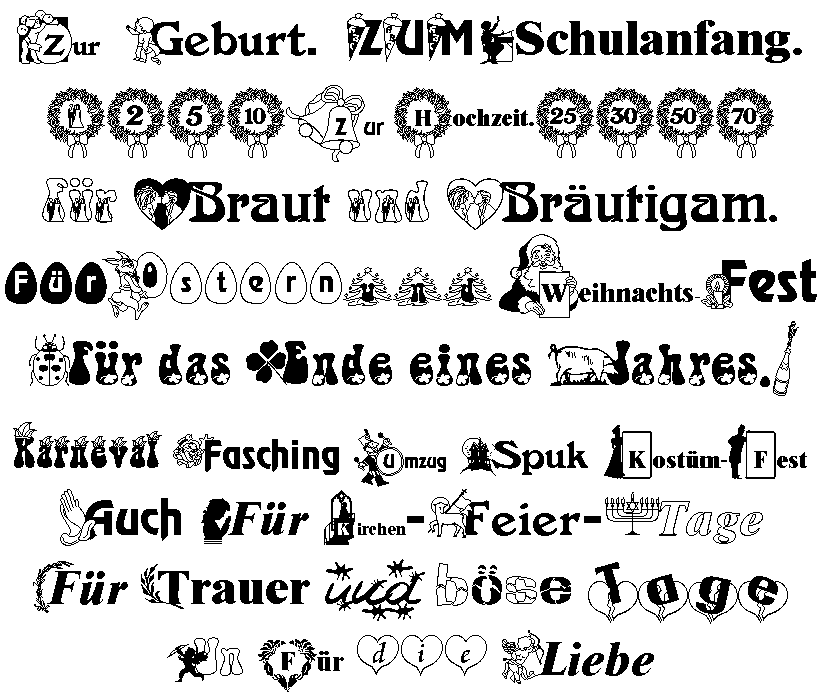 Feiertagsschriften