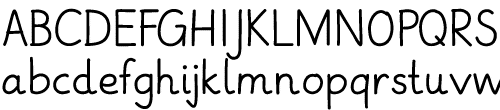 Proportionen der Grundschrift